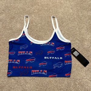 Buffalo Bills Knit Bralette- Size Large